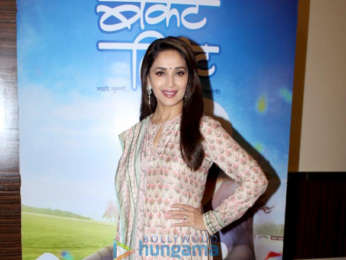Madhuri Dixit snapped promoting her film Bucket List