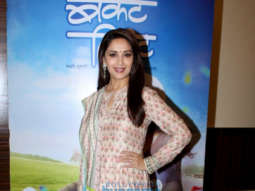 Madhuri Dixit snapped promoting her film Bucket List