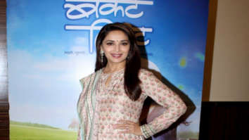 Madhuri Dixit snapped promoting her film Bucket List