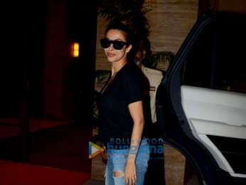 Malaika Arora spotted at a clinic in Bandra