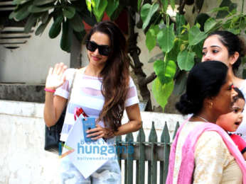 Malaika Arora spotted in Bandra