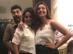 Namaste England co-stars Parineeti Chopra and Arjun Kapoor celebrate Shefali Shah’s birthday in London