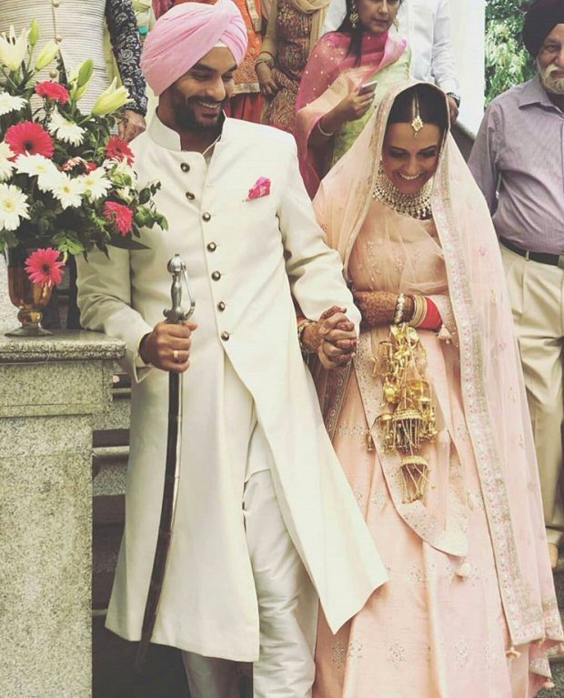 Neha Dhupia and Angad Bedi wedding: INSIDE details, pics and video from their secret wedding