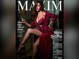 Red lips, wine coloured dress with a thigh high slit and that smoulder – The shades of Neha Dhupia you’ve probably never seen before!