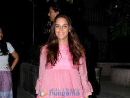 Neha Dhupia spotted at Anita Dongre’s store in Khar
