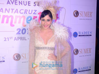 Pooja Chopra walks the ramp for Pria Kataria Puri's fashion show