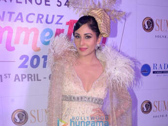 Pooja Chopra walks the ramp for Pria Kataria Puri's fashion show