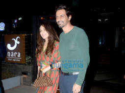 Preity Zinta and Arjun Rampal spotted at Yauatcha in BKC