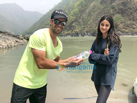 punit and ananya share a fun moment on the sets of soty 2