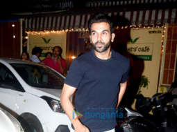 Rajkummar Rao and Patralekha spotted at Farmers’ Cafe