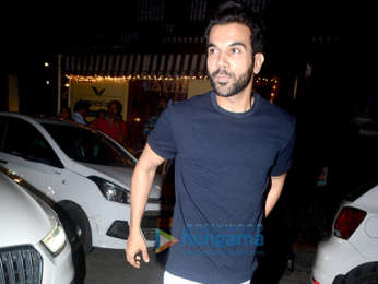 Rajkummar Rao and Patralekha spotted at Farmers' Cafe