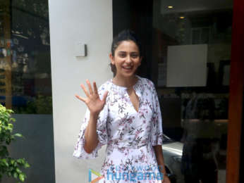 Rakul Preet Singh snapped in Bandra