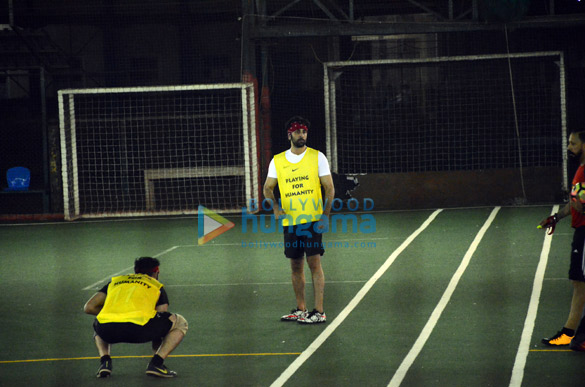 ranbir kapoor abhishek bachchan snapped during a soccer match in bandra 4