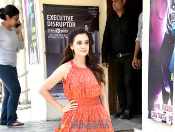 Ranbir Kapoor, Dia Mirza, Sonam Kapoor, Manisha Koirala arrive for the trailer launch of 'Sanju'