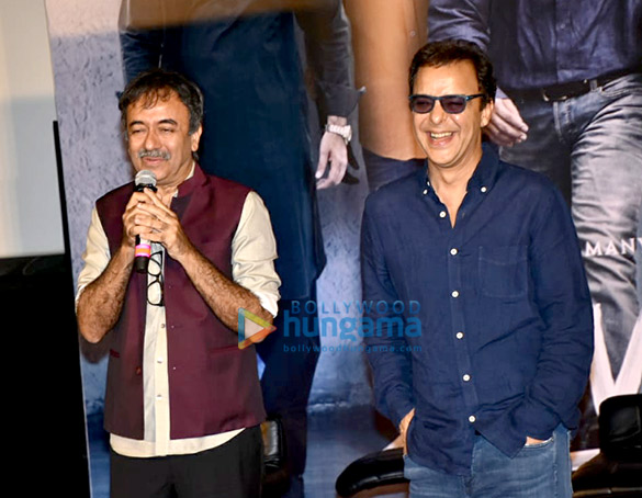 ranbir kapoor sonam kapoor rajkumar hirani vidhu vinod chopra snapped at the trailer launch of sanju 5