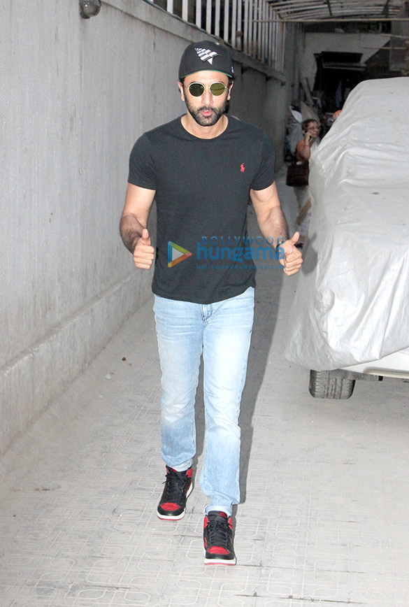 Ranbir Kapoor snapped at the old office of Dharma Productions