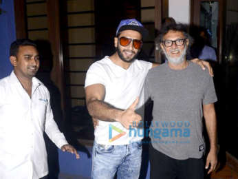Ranveer Singh snapped at Rakeysh Omprakash Mehra's office