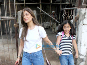 Riddhima Kapoor Sahani & Manasi Joshi Roy spotted at Kromakay in Juhu