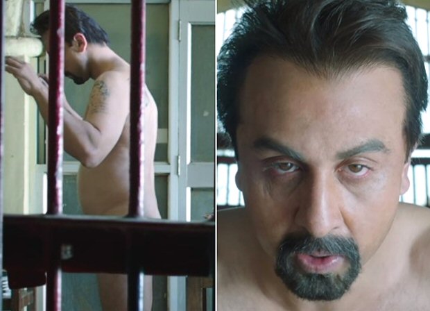 Ranbir Kapoor has successfully BLOWN our minds with his Sanju trailer which dropped today. While we can’t wrap around our heads at Ranbir’s shocking transformation into Sanjay Dutt, we seriously think that Sanju will be a game-changer in Ranbir’s career. The film has a stellar cast with Paresh Rawal, Anushka Sharma, Dia Mirza and Sonam Kapoor playing important characters who shaped Sanjay Dutt’s life. In one scene featuring Sanjay Dutt’s jail time…Ranbir Kapoor goes full monty while he is being frisked by police upon his arrest under the TADA law in 2006. Ranbir was asked about the particular scene and if he had any reservations doing the same to which he said, “Main toh pehle film mein hi nude chala gaya tha. Mera towel gir gaya tha. (I went nude in my first film itself. My towel had fallen down.) I am shy in real life but jab main camera ke saamne hota hun tab you have to be nude about your emotions." Ranbir Kapoor has set new standards for actors by portraying Sanjay Dutt and his colourful, controversial, shocking life. Sharing the unknown details of Sanjay Dutt's life, the trailer presented a heart wrecking story of Sanjay Dutt. While the world witnessed the actor's life on the surface, Rajkumar Hirani dug to the bottom to offer the real-life story of Sanjay Dutt. Offering moments of surprise, humor, and most importantly shock, the trailer provides an overview of the entire life of Sanjay Dutt. Have you seen Sanju trailer yet? Check it out and tell us what you think. 
