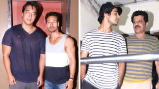 SPOTTED: Tiger Shroff, Rinzing Denzongpa & Ishaan Khatter @PVR Juhu Watching Deadpool 2