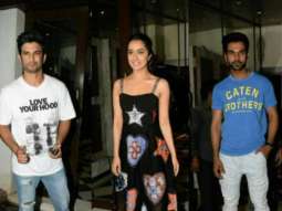 Sushant Singh Rajput, Shraddha Kapoor, Rajkummar Rao BURN the dance floor at Stree wrap up party
