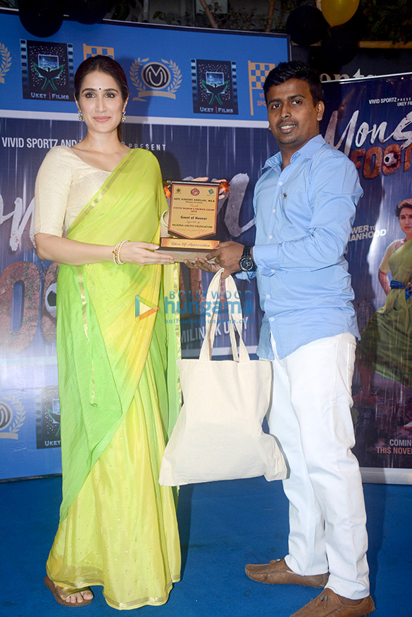 Sagarika Ghatge snapped promoting her film Monsoon Football Sagarika Ghatge snapped promoting her film Monsoon Football