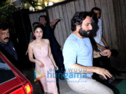Saif Ali Khan and Kareena Kapoor Khan spotted in Juhu