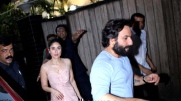 Saif Ali Khan and Kareena Kapoor Khan spotted in Juhu