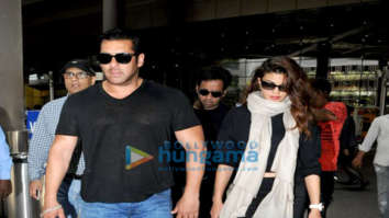 Salman Khan, Jacqueline Fernandez, Twinkle Khanna, Prachi Desai, Ayushmann Khurrana and others snapped at the airport