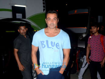 Salman Khan, Katrina Kaif, Bobby Deol, Saqib Saleem and Isabelle Kaif spotted at Mehboob Studio in Bandra