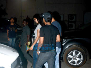 Salman Khan, Katrina Kaif, Bobby Deol, Saqib Saleem and Isabelle Kaif spotted at Mehboob Studio in Bandra