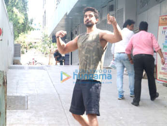 Saqib Saleem snapped in Bandra