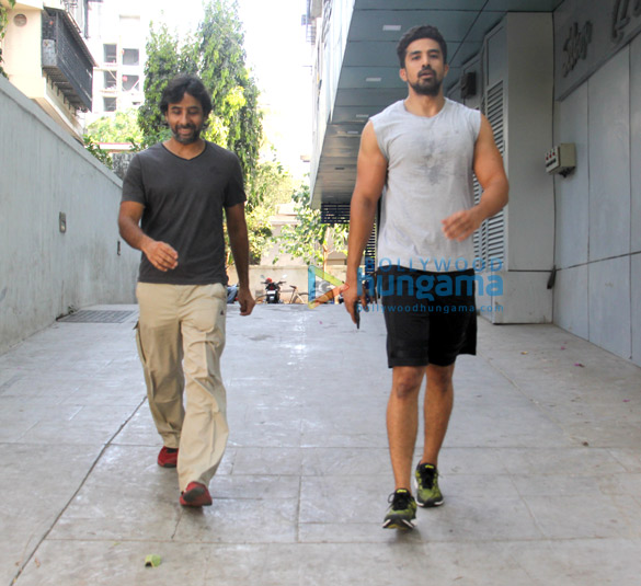 saqib saleem spotted at the gym 4