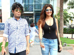 Shilpa Shetty spotted at Nara BKC
