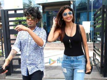 Shilpa Shetty spotted at Nara BKC