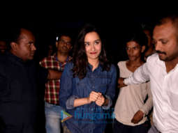 Shraddha Kapoor snapped at Filmcity