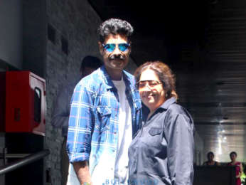 Sikandar Kher and Kirron Kher spotted at Hakkasan