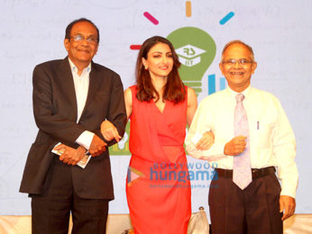 Soha Ali Khan attends the educational campaign Jee Se Jeet Tak