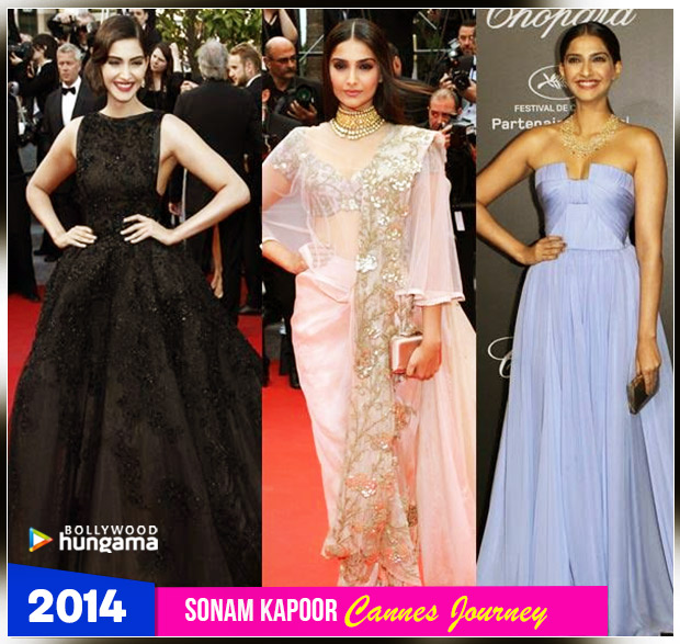 Sonam Kapoor Ahuja - Cannes 2014