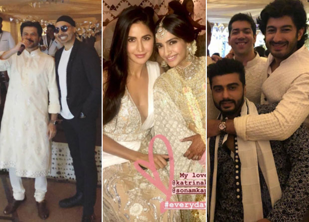 Sonam Kapoor MehendiSangeet The cool bride shakes a leg with Anand Ahuja; tries to drop kalire on unsuspecting Janhvi Kapoor