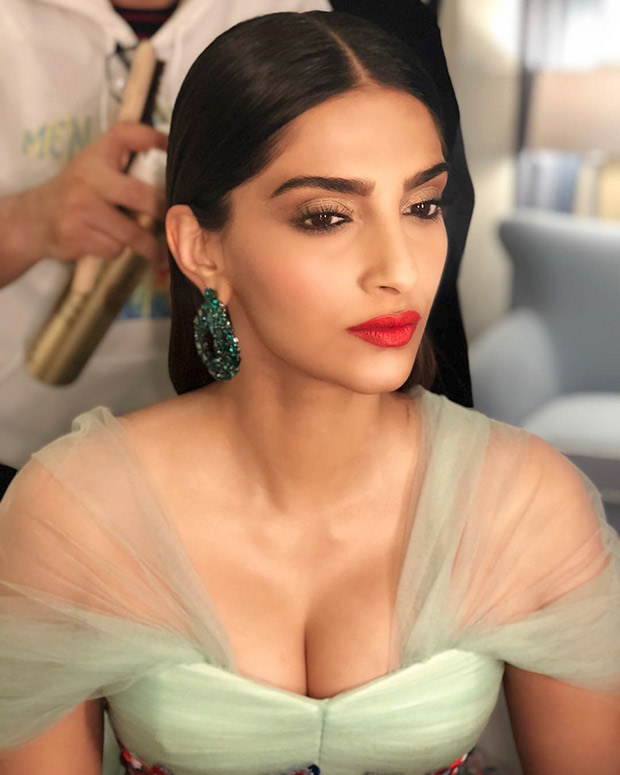 Sonam sports simple but significant makeup at Cannes 2018