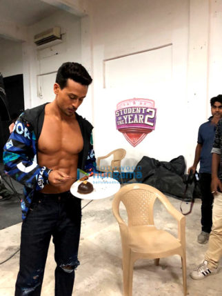 On The Sets Of The Movie Student Of The Year 2