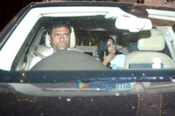 Swara Bhaskar and Rhea Kapoor spotted at Anil Kapoor's home at Juhu