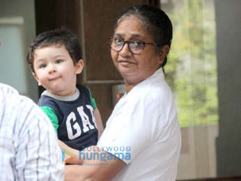 Taimur Ali Khan and Inaaya Naumi Kemmu spotted in Bandra