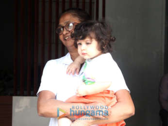 Taimur Ali Khan snapped at his play school
