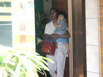 Taimur Ali Khan snapped at his play school