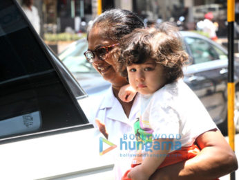 Taimur Ali Khan snapped at his play school