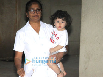 Taimur Ali Khan snapped in Bandra