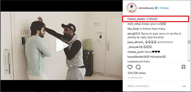 This video of Varun Dhawan gets massively TROLLED for recreating Daisy Shah’s ‘None of Your Business’ DIALOGUE from Race 3! 