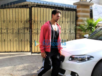 Tiger Shroff snapped in Mumbai